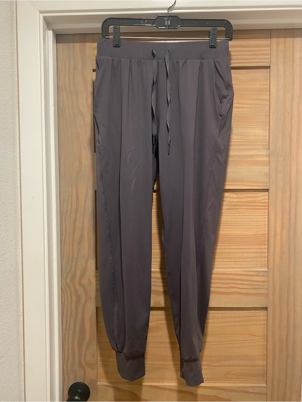 Women's Grey Drawstring Jogger Pants